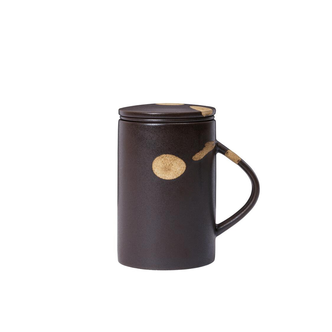Koyo tekrus med teinfusersæt - Dark Brown/Buff